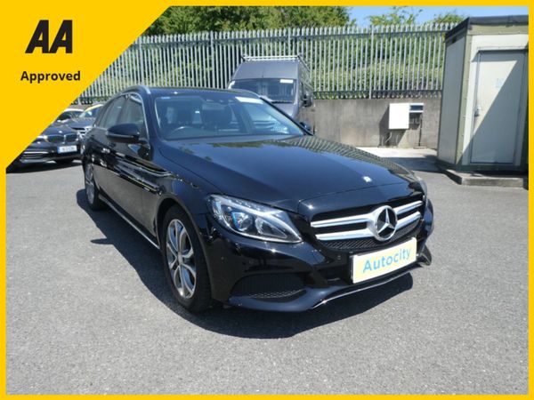 Mercedes-Benz C-Class Estate, Petrol Plug-in Hybrid, 2016, Black