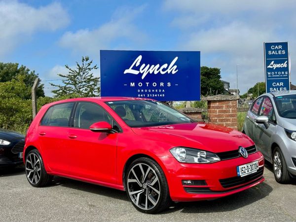 Volkswagen Golf Hatchback, Diesel, 2015, Red
