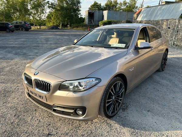 BMW 5-Series Saloon, Diesel, 2016, Silver