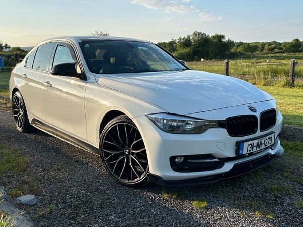 BMW 3-Series Saloon, Diesel, 2013, White