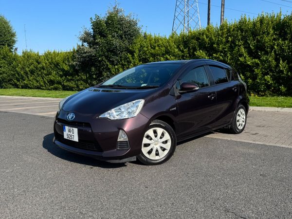 Toyota Aqua Hatchback, Petrol Hybrid, 2014, Brown