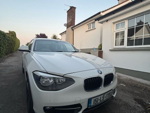 BMW 1-Series Hatchback, Diesel, 2015, White