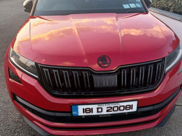 Skoda Kodiaq SUV, Diesel, 2018, Red