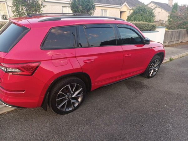 Skoda Kodiaq SUV, Diesel, 2018, Red