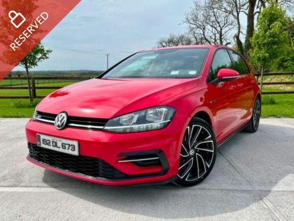 Volkswagen Golf Hatchback, Diesel, 2019, Red