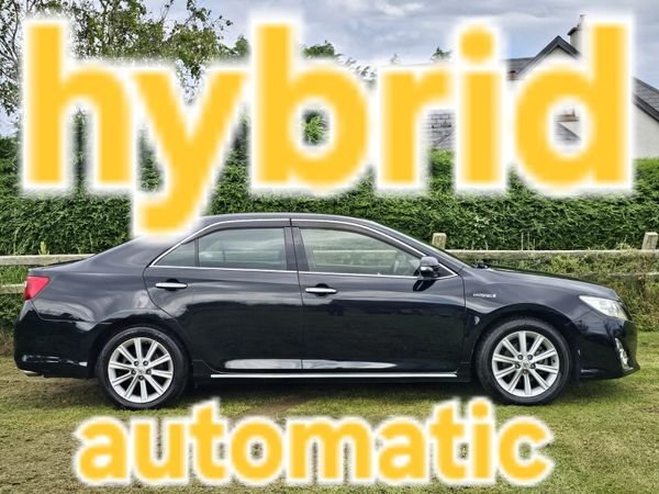 Toyota Camry Saloon, Petrol Hybrid, 2013, Black