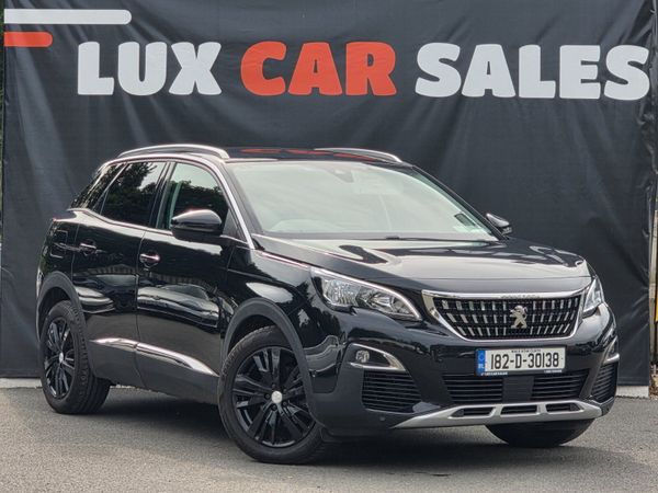 Peugeot 3008 MPV, Diesel, 2018, Black