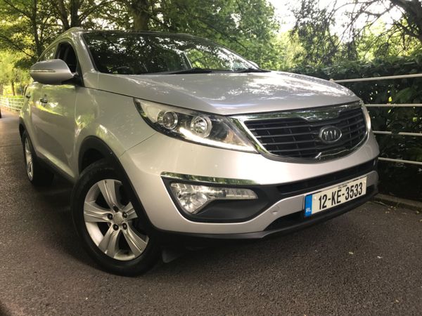 Kia Sportage SUV, Diesel, 2012, Silver