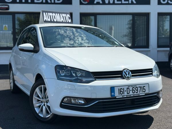 Volkswagen Polo Hatchback, Petrol, 2016, White