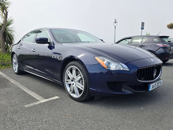 Maserati Quattroporte Saloon, Diesel, 2014, Blue