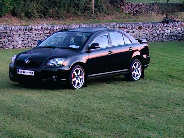 Toyota Avensis Saloon, Petrol, 2006, Black