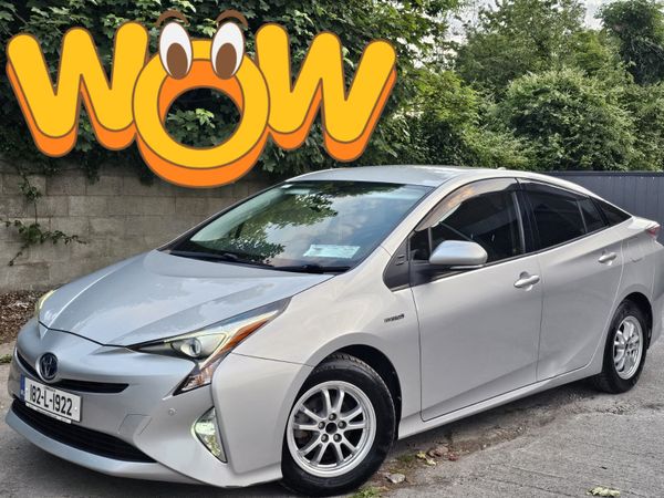 Toyota Prius Hatchback, Petrol Hybrid, 2018, Silver