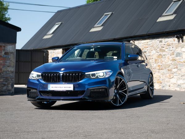 BMW 5-Series Estate, Diesel, 2019, Blue