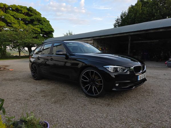 BMW 3-Series Estate, Diesel, 2016, Black