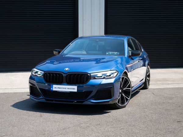 BMW 5-Series Saloon, Diesel, 2022, Blue