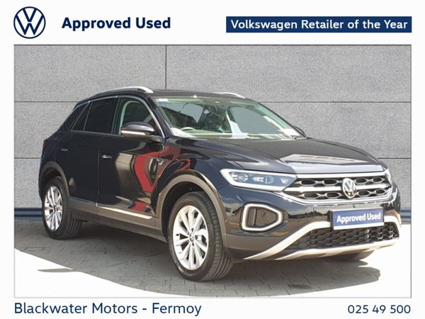 Volkswagen T-Roc SUV, Petrol, 2023, Black