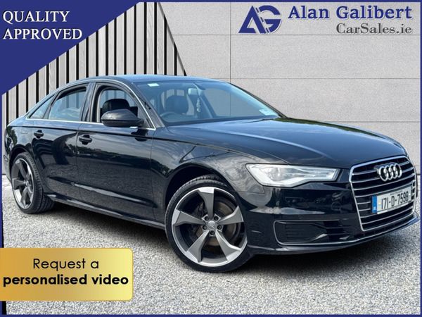 Audi A6 Saloon, Diesel, 2017, Black