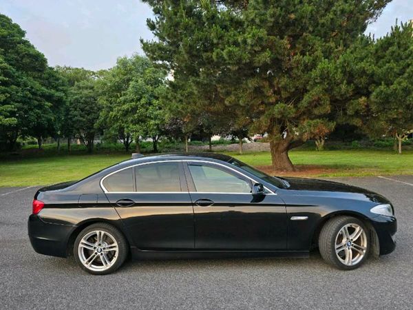 BMW 5-Series Saloon, Diesel, 2012, Black