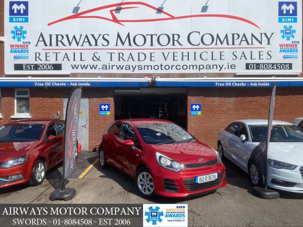 Kia Rio Hatchback, Petrol, 2015, Red