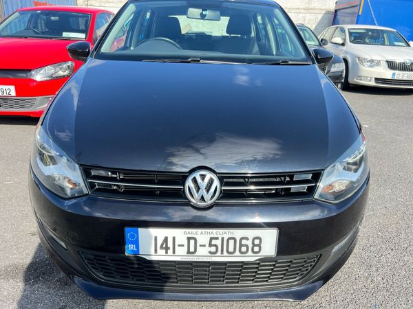Volkswagen Polo Hatchback, Petrol, 2014, Black