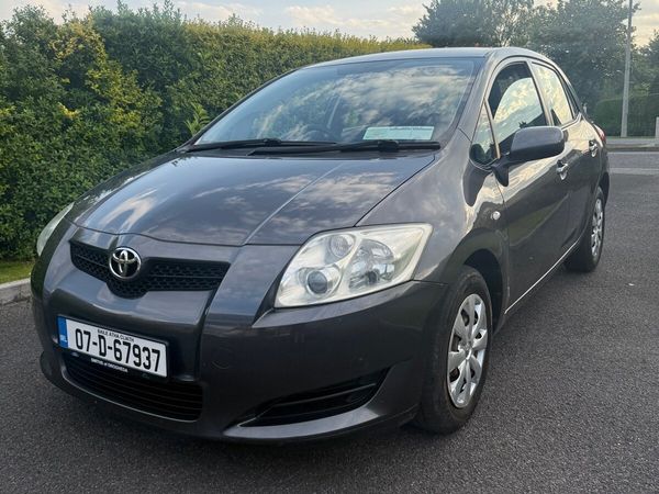 Toyota Auris Hatchback, Petrol, 2007, Grey