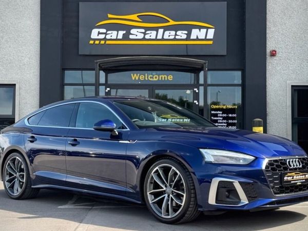 Audi A5 Hatchback, Petrol, 2020, Blue