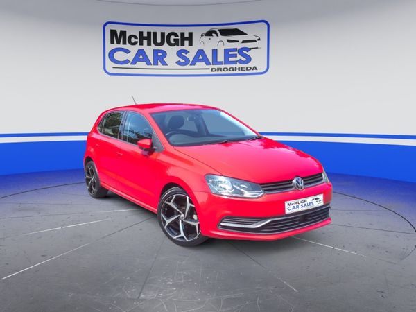 Volkswagen Polo Hatchback, Petrol, 2016, Red