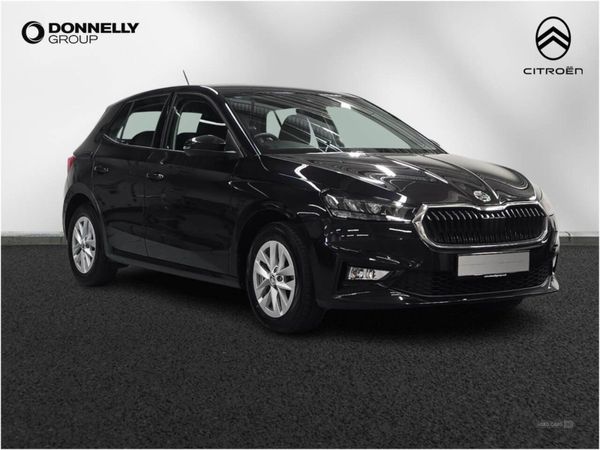 Skoda Fabia , Petrol, 2023, Black