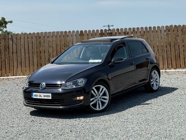 Volkswagen Golf Hatchback, Diesel, 2016, Black