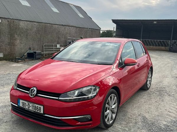 Volkswagen Golf Estate, Diesel, 2018, Red