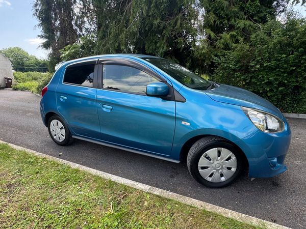 Mitsubishi Mirage Hatchback, Petrol, 2013, Blue