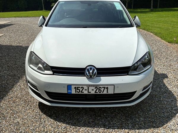 Volkswagen Golf Hatchback, Diesel, 2015, White
