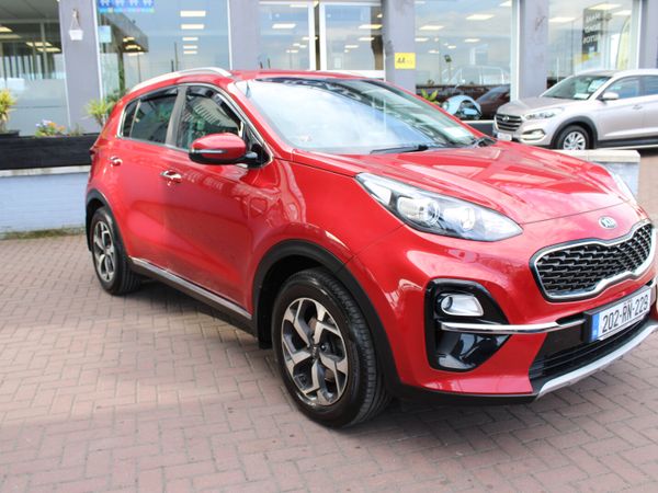 Kia Sportage SUV, Diesel, 2020, Red