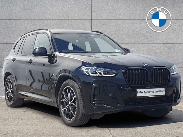 BMW X3 SUV, Diesel Hybrid, 2024, Black