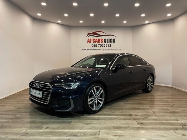 Audi A6 Saloon, Diesel, 2019, Blue