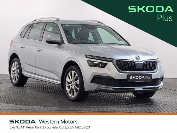 Skoda Kamiq Crossover, Petrol, 2022, Silver