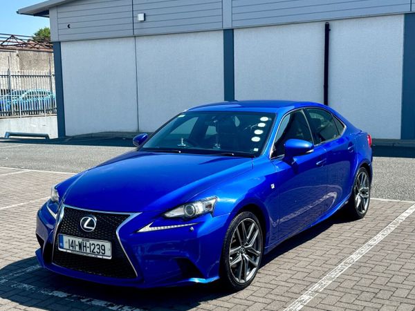Lexus IS Saloon, Petrol Hybrid, 2014, Blue