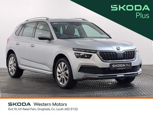 Skoda Kamiq Crossover, Petrol, 2022, Silver
