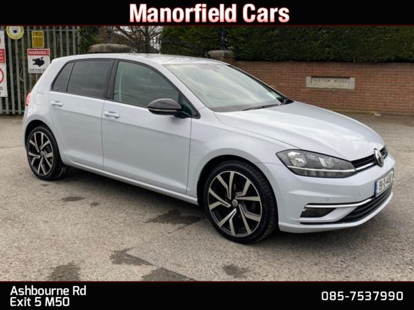 Volkswagen Golf Hatchback, Diesel, 2019, White