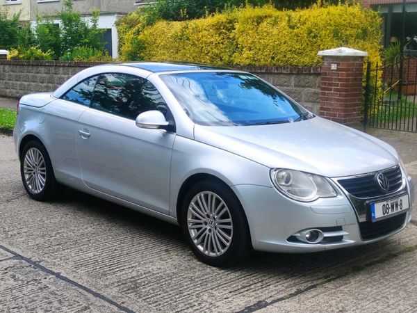 Volkswagen Eos Convertible, Petrol, 2008, Silver