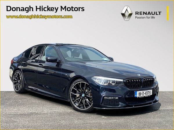 BMW 5-Series Saloon, Diesel, 2018, Black