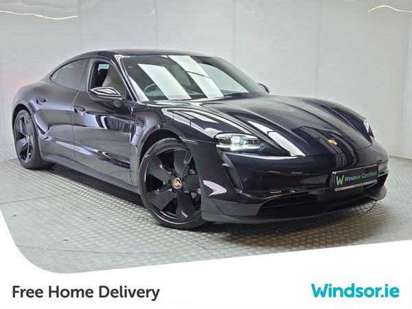 Porsche Taycan Saloon, Electric, 2022, Black