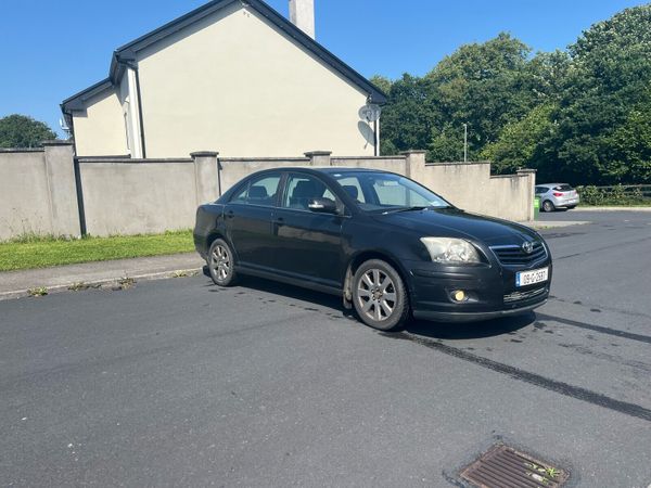 Toyota Avensis Saloon, Petrol, 2009, Black