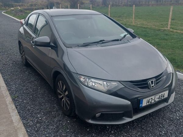Honda Civic Hatchback, Diesel, 2014, Grey