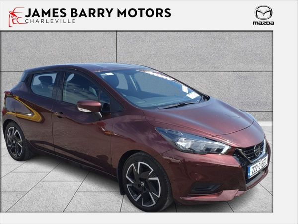 Nissan Micra Hatchback, Petrol, 2022, Red