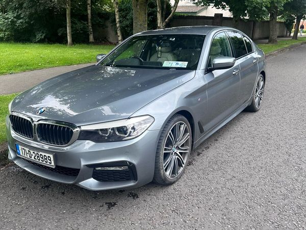 BMW 5-Series Saloon, Diesel, 2017, Grey
