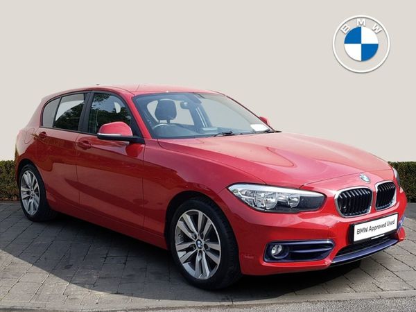 BMW 1-Series Hatchback, Petrol, 2018, Red