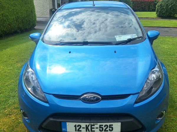 Ford Fiesta Hatchback, Petrol, 2012, Blue