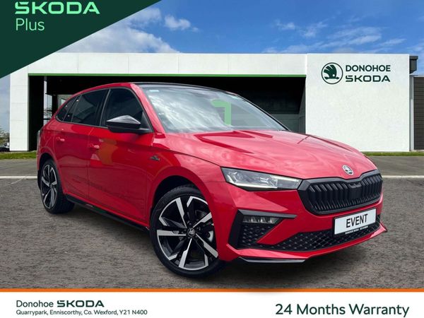 Skoda Scala Estate, Petrol, 2025, Red