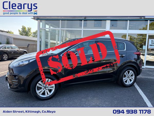 Kia Sportage MPV, Diesel, 2018, Black